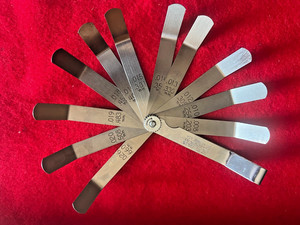 K-D Tools Feeler Gauge No. 163 angled