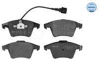 Meyle 025 237 4619/W Bremsbelagsatz Vorne (Mit DäMpfungspad), Passt Zu: VW Calif