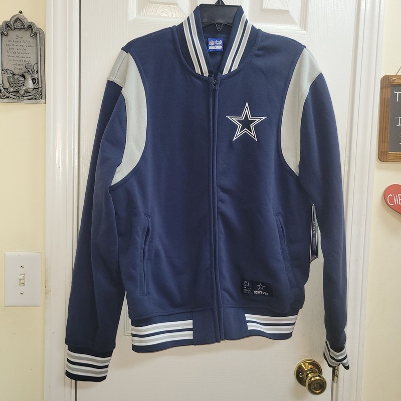 Dallas Cowboys Light Weight Jacket Men's Size Small Ultra Game NFL Football NWT