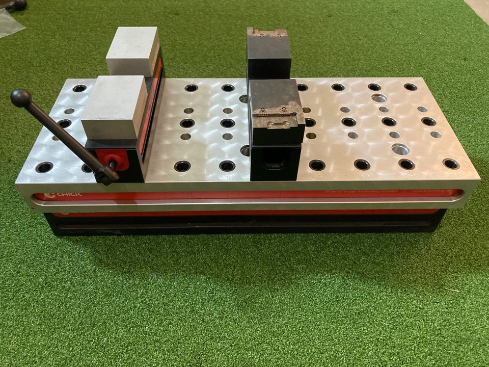 Chick Vise QwikStak 50 Quick Stack Modular Fixture Custom Faceplate | eBay