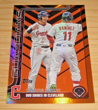 Jose Ramirez / Steven Kwan &ndash; 2025 Topps Update Halloween Foil