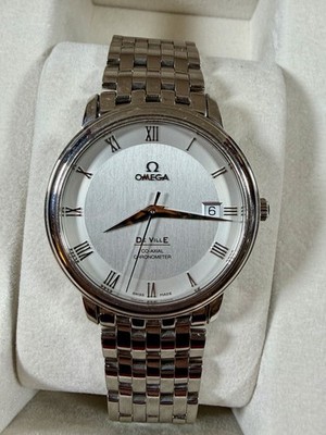 Omega De Ville Prestige Co-Axial 4574.31.00 Automatic 36.5mm Box & Papers
