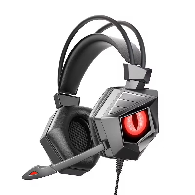 Gaming Headset Built-in Mic – 3.5mm & USB – Xbox S/X PS4 PS5 PC