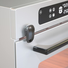 Mom'S Choice Gold Awards Winner - 1 Pcs Baby Safety Oven Door Lock, Double Butt
