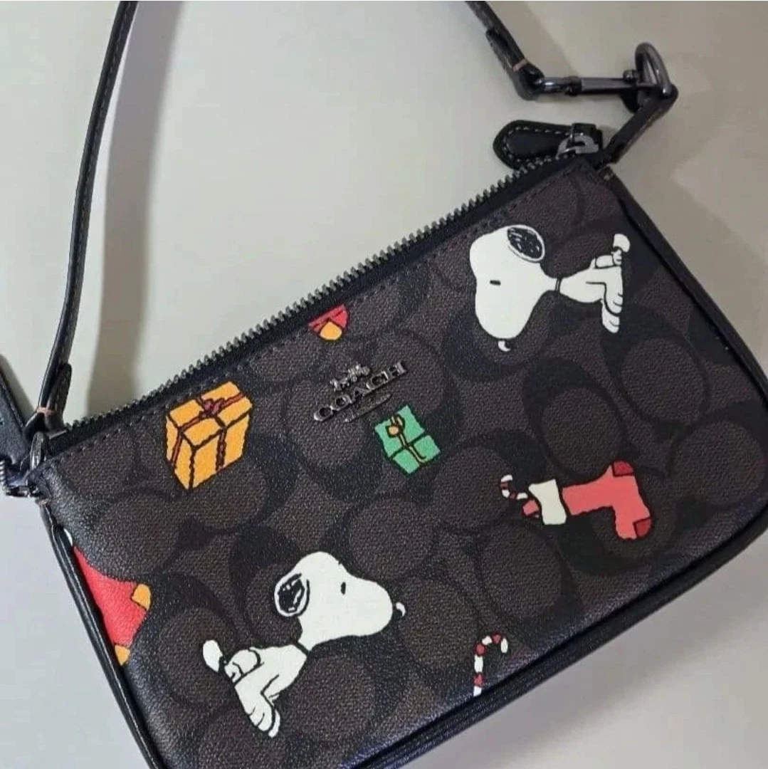 Coach Peanuts Clutch Bags for Women for sale | eBay