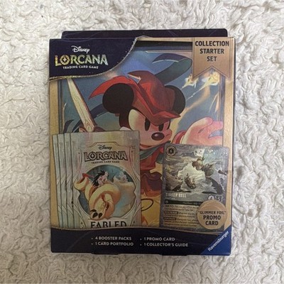 FABLED Collection Starter Set Kit (4 BOOSTER PACKS) Disney Lorcana TCG