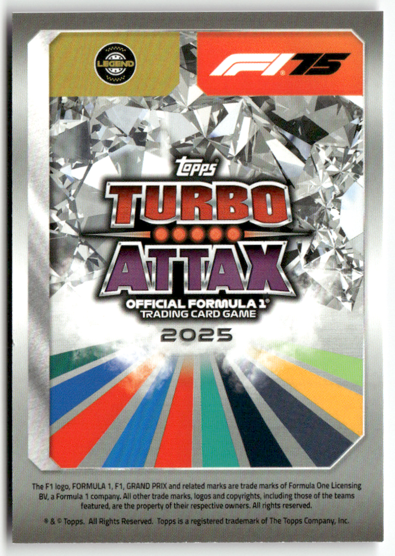 Michael Schumacher Collection ぬいぐるみ希少品 Topps F1 Turbo Attax 2025 Formel 1 No. 304 Michael Schumacher
