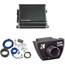 Kicker 46CXA8001 CXA8001 - 800-Watt Mono Class D Subwoofer Amp w/ Bass Knob ...