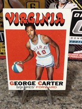1971-72 Topps Set-Break #205 George Carter Low to Mid Grade Virginia Squires