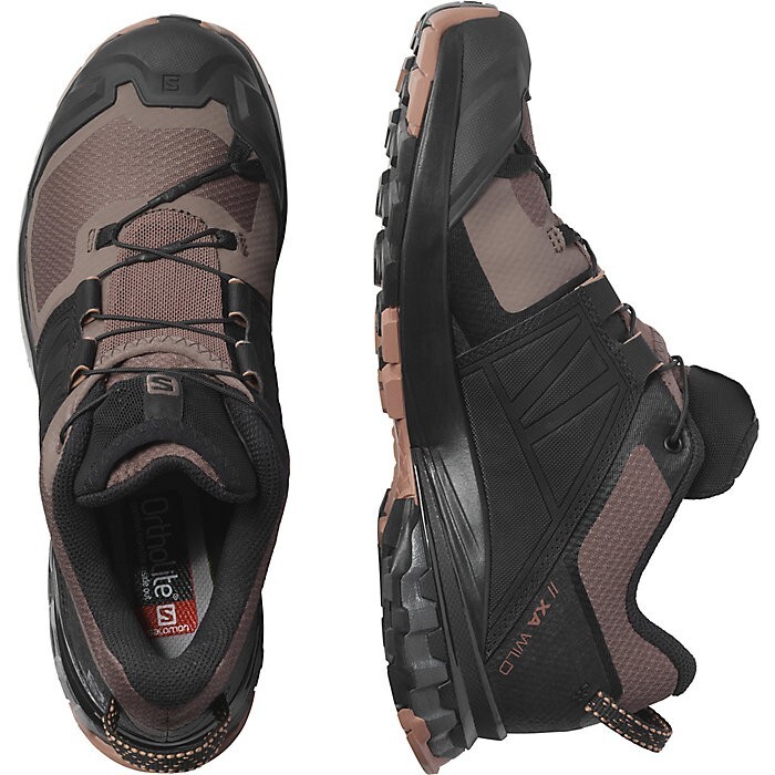 Scarpe da trekking Salomon Z4591 da donna in legno di cedro XA Wild W taglia US 12 EU 45 5