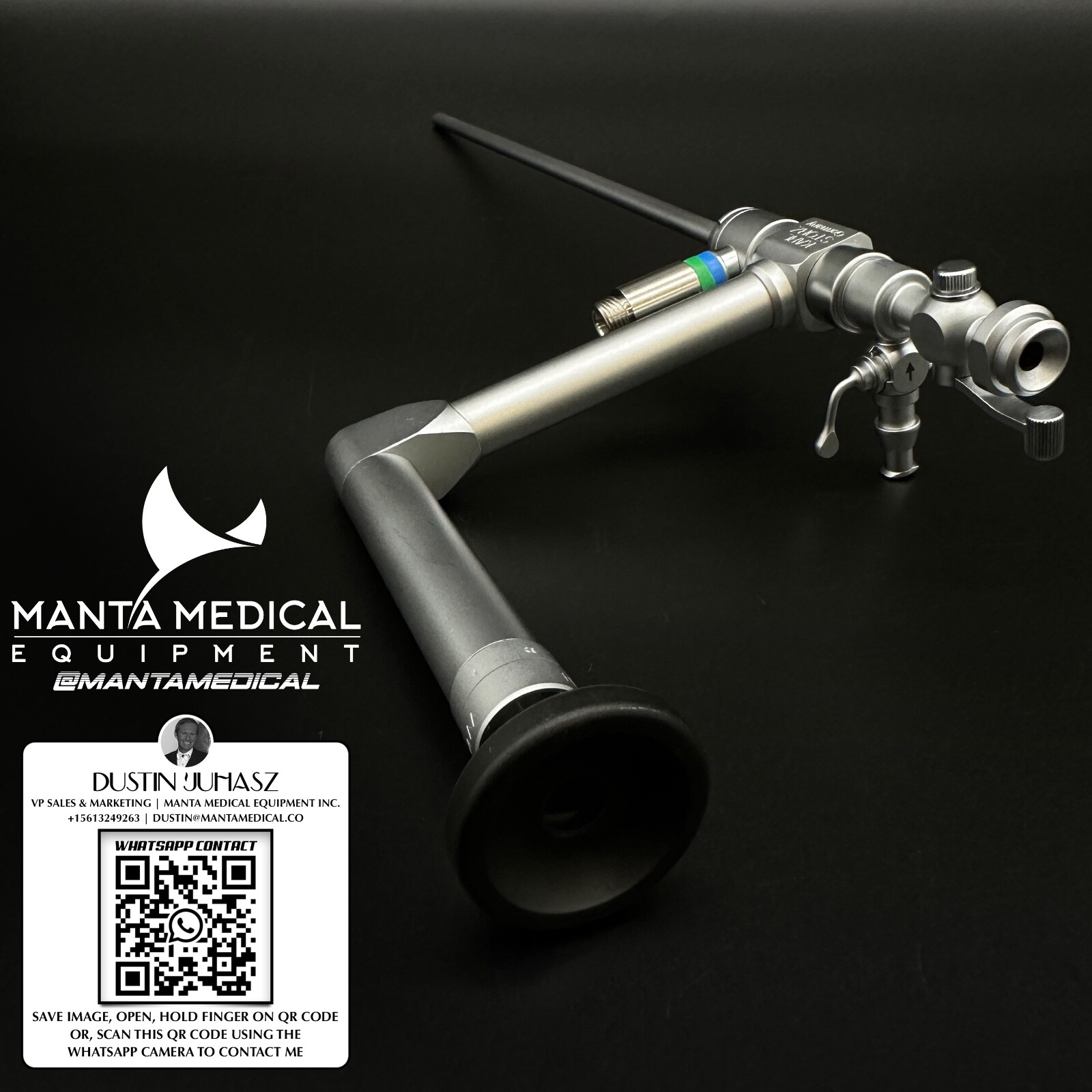 KARL STORZ 27294AA PERCUTANEOUS NEPHROSCOPE "SLENDER" HOPKINS Hora Homem