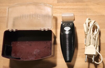 Vintage 50er Jahre++Elektrorasierer BRAUN S 50 Standard++mit Bakelit-Behälter