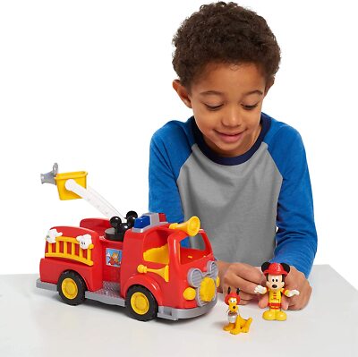 New Disney Junior Mickey Mouse Fire Engine Truck Lights Sounds | eBay