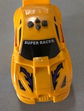 Super Racer Yellow Battery Powered Kids Toy 7  x3  x3  Fun Fun Fun 