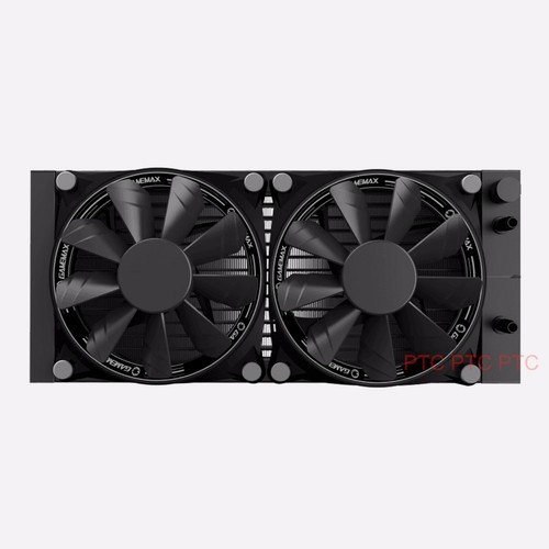 GX ICH-240 CPU Liquid Cooler 2x 120mm RGB Fan mirror RGB Pump w Intel ADM Socket - Picture 8 of 10