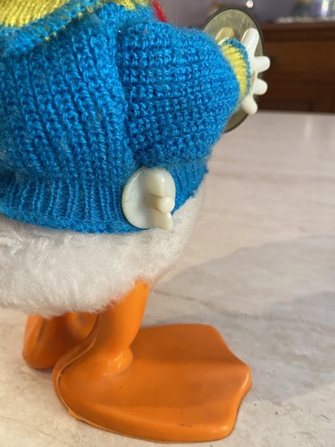 Pupazzo Paperino anni 50 originale walt disney a corda donald duck collezione - Foto 9 di 10