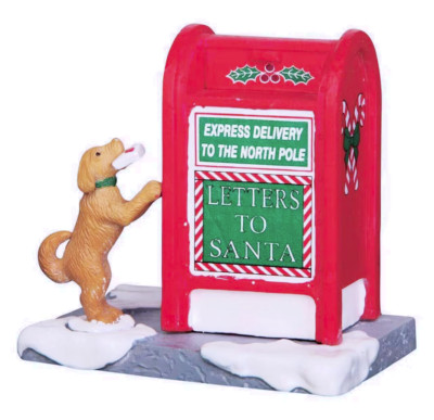Lemax 2016 Santa's Mailbox General Products 64073 Express Delivery To North Pole