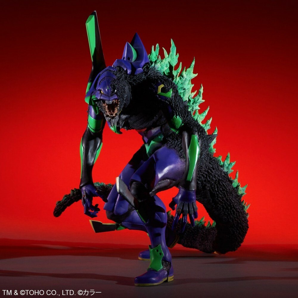 Eva 01 Godzilla Evangelion Figure Evangelion Unit-01 DefoReal