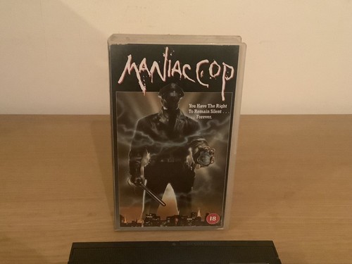 Maniac Cop VHS Video Cassette Tape Horror Medusa Pictures 1988 Free P&P - Picture 2 of 3