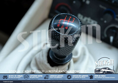 Renault 21 R21 Turbo Gear Knob Sticker - Decorative Renovation Decal, Made In France