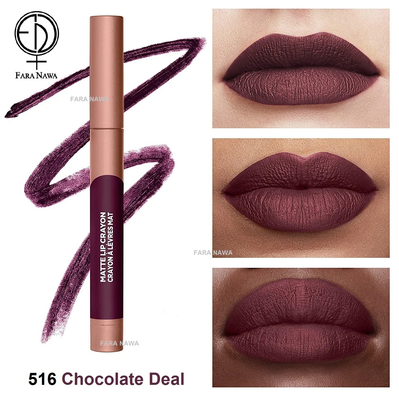 L’Oréal Paris Infallible Matte Lip Crayon – Little Chili, Hochpigmentiert, Wasserfest