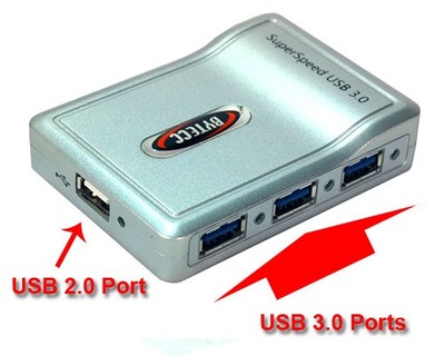 Bytecc U3H-700 3 x USB 3.0 SuperSpeed Ports + 4 x USB 2.0 Ports HUB