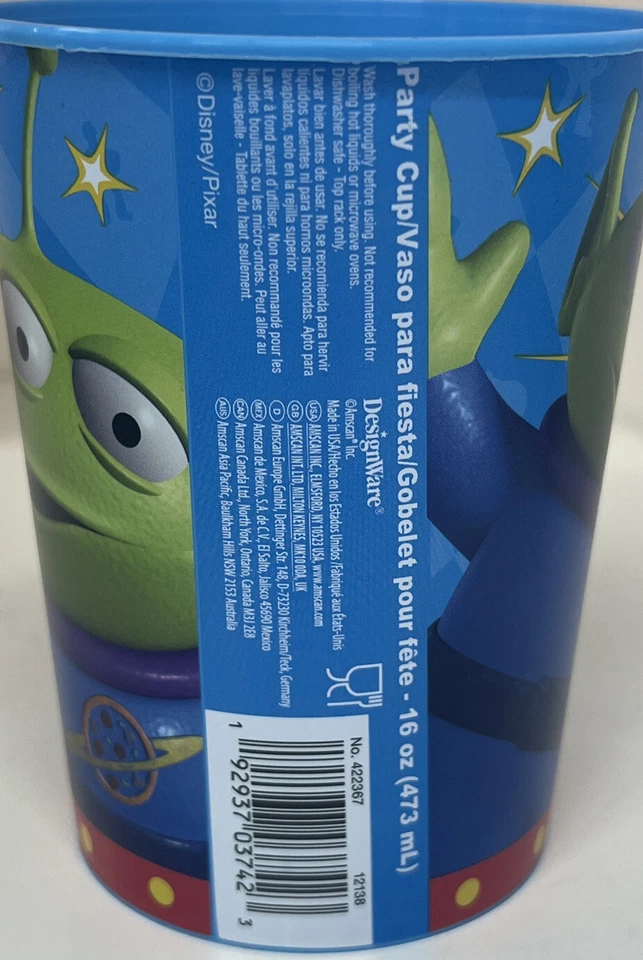 Taza de plástico Toy Story 4 Favor Foto 2 de 2