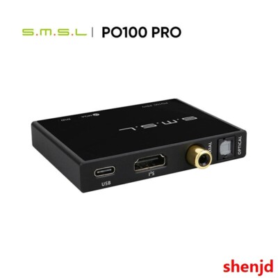 SMSL PO100 PRO USB Digital Interface MQA Decoding XOMS XU316 for PS5 Switch  &