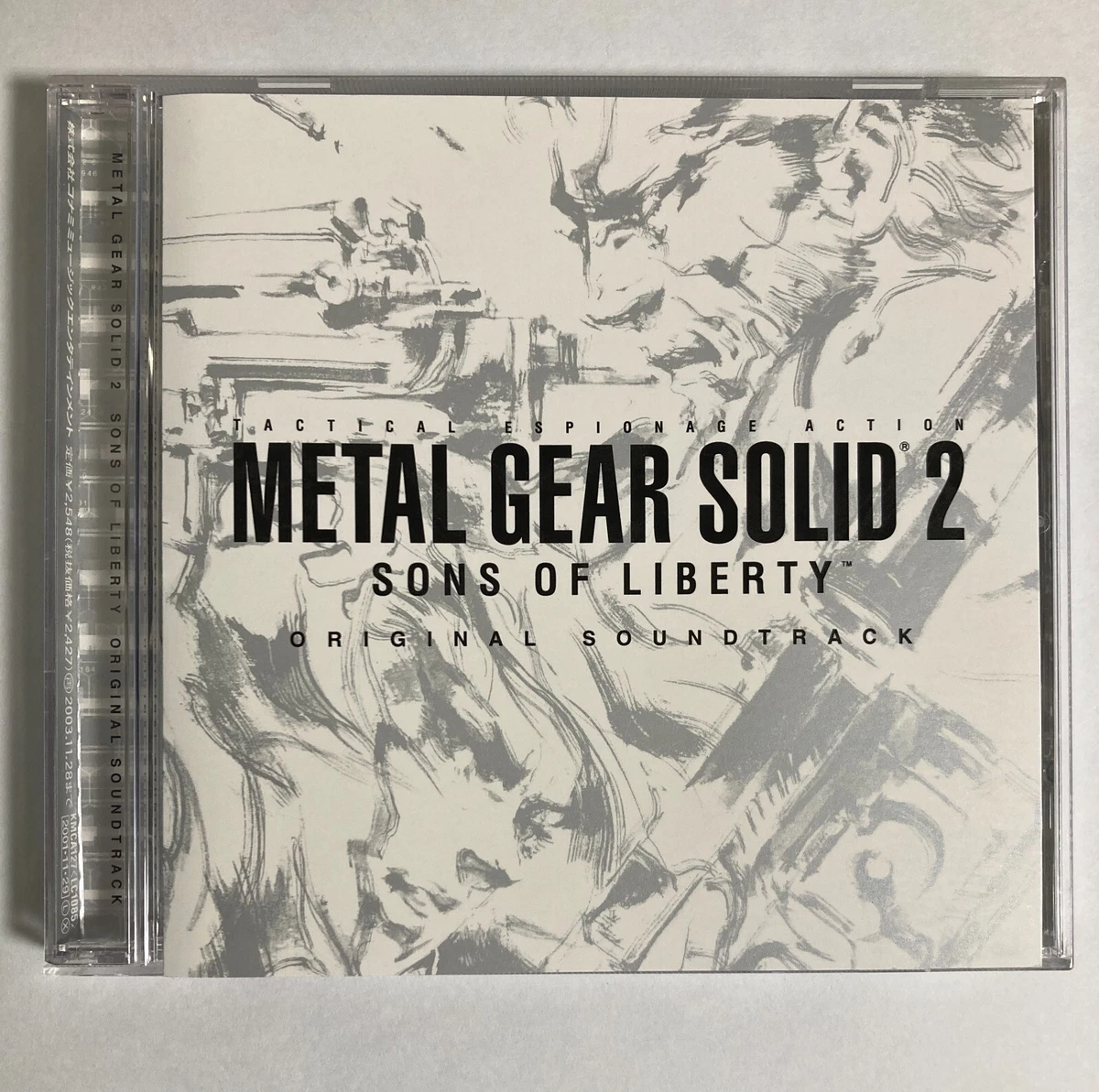 Metal Gear Solid 2 Sons of Liberty Original Soundtrack OST Audio