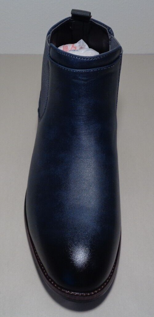 Vance Co. Size 8 Wide / LANDON / Navy / Chelsea Dress Boots  display picture 3