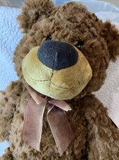 Giant Teddy Bear W/ Bow 22  Huge NWT Toy Plush Stuffed Animal, Brown Bear   