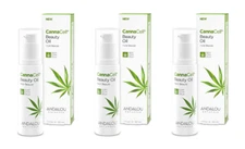 Andalou Naturals CannaCell Beauty Oil, 1 oz (3 Pack)