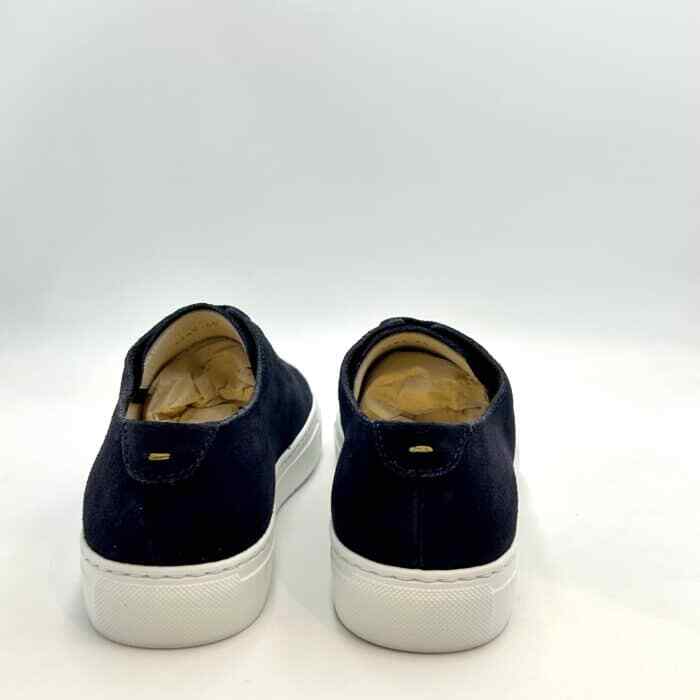 スニーカー DOUCAL'S Men Sneakers Blue DU3285ROGEUF009 IB00 Men's Sneakers Doucal's In Blue Suede With Rubber Sole Art