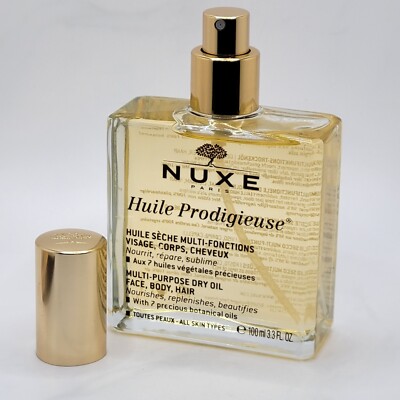 Nuxe Huile Prodigieuse Multi-Purpose Dry Oil Face Body Hair 100ml / 3.3oz