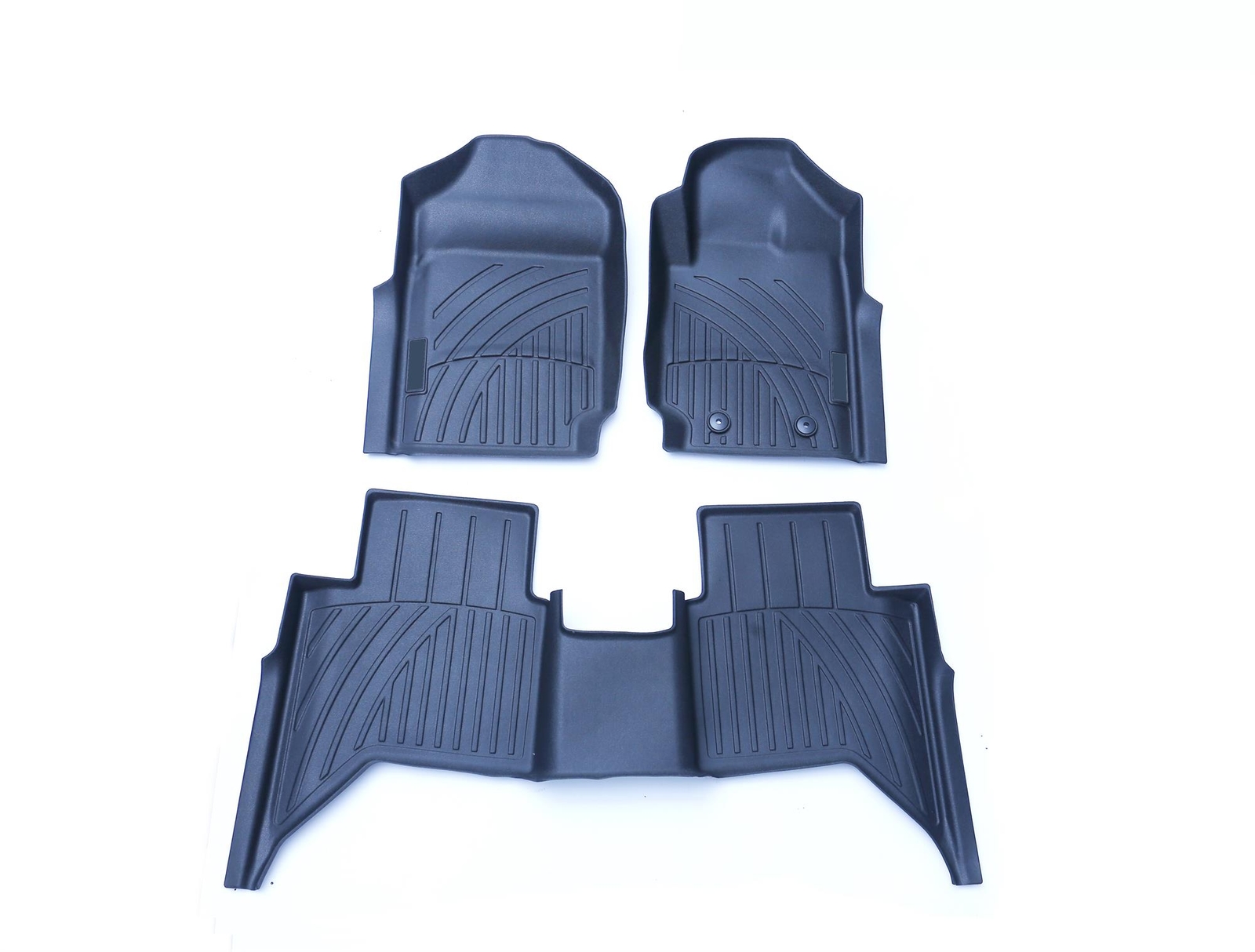 3D FULLY TAILORED FLOOR MATS 3PCS SET IN BLACK FOR FORD RANGER T6 20192022 eBay