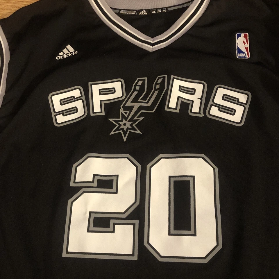 Camiseta Adidas para hombre San Antonio Spurs Manu Ginóbili #20 talla XL Foto 3 de 4