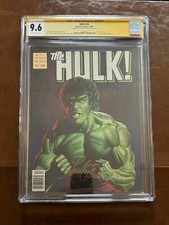 HULK! #24 ss Lou Ferrigno Cover by Joe Jusko - Signed by Lou Ferrigno CGC 9.6