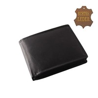 Portmonee Wallet Money Leder Portemonnaie Geld Geldbeutel LederböRse Schwarz 366