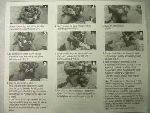 Infusores de presión IV activados por resorte biomed infusión de fluido de emergencia envío gratuito - Imagen 2 de 5