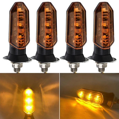 CLIGNOTANTS CLIGNOTANTS CLIGNOTANTS Universels Moto 12V LED 3 Fils Feux Directs EUR 16,33
