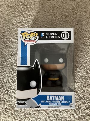 Funko Pop! DC Super Heroes: Batman #01 Rare 830395022017|