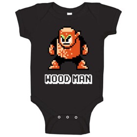 Wood Man Mega Man 2 Robot Enemy NES Video Game T Shirt