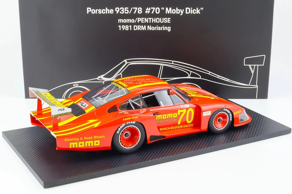 1:12 Tsm Porsche 935/78 Moby Dick #70 Drm Norisring 1981 Momo Penthouse - Immagine 3 di 4