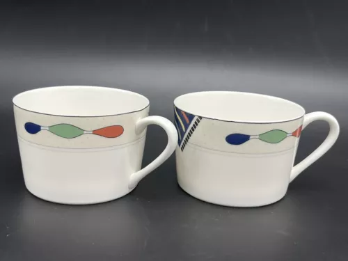 Mikasa Ultima Plus HK232 Headline Coffee  Tea Cups Lot Of 2