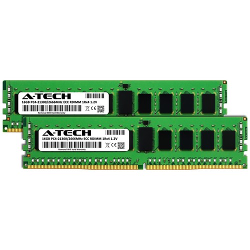 32GB 2x 16GB PC4-2666 RDIMM GIGABYTE R281-Z91 MZ91-FS0 R281-3C1 Memory RAM - Picture 2 of 2