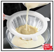 Kitchen Ultra-Fine Nylon Mesh Strainer Food Yogurt Mesh Sieve Plastic Mesh Colan