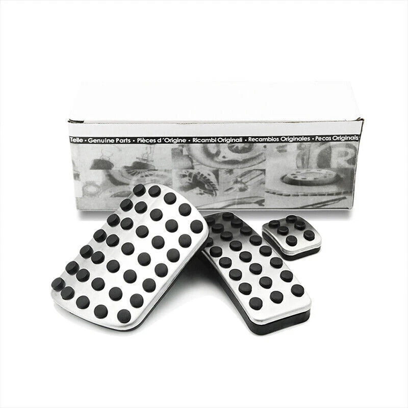 Pedal de freno de aluminio antideslizante acelerador decorativo para Mercedes-Benz W176 W245 Foto 4 de 4
