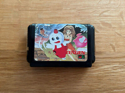 100% Original Snow Bros. Nick & Tom MegaDrive Mega Drive Very Rare Cart Only!