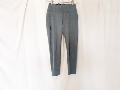 Swiss Engineering QC ON running On  Active Pants gray women tights sz 7/8
