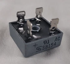 New Old Stock - Bridge Rectifier 636 SB154 AC 4 Pin